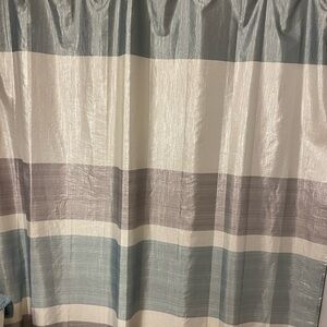 Metallic Shower Curtain